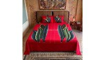 Special Offer Rayon Bedsheet Hand Painted Originally by Balinese Artisans